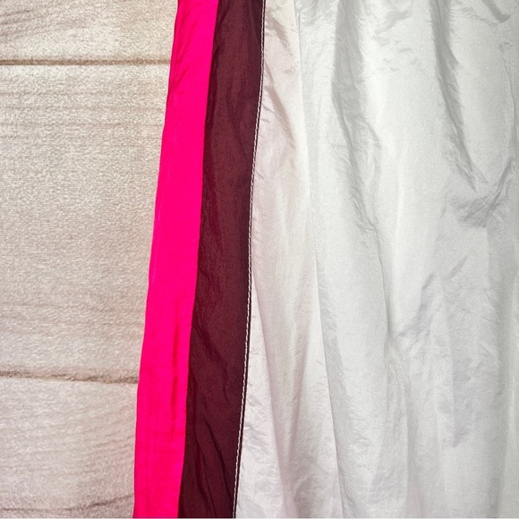 FP Movement Free People End Zone Track Pants Pink White Striped Sz M - Picture 8 of 11